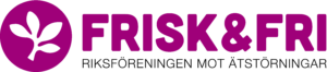 Logotyp: Frisk & Fri - Riksföreningen mot ätstörningar